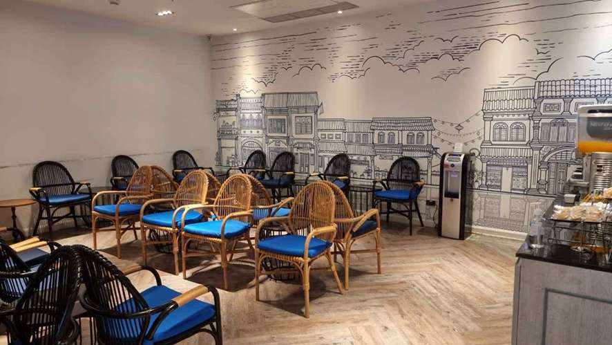 Bangkok Airways Blue Ribbon Lounge（ブルーリボン）