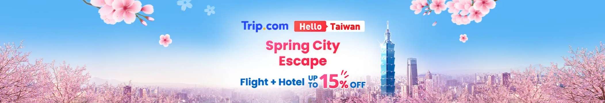 Trip.com Promo Code Singapore: Hello Taiwan United Promo Code
