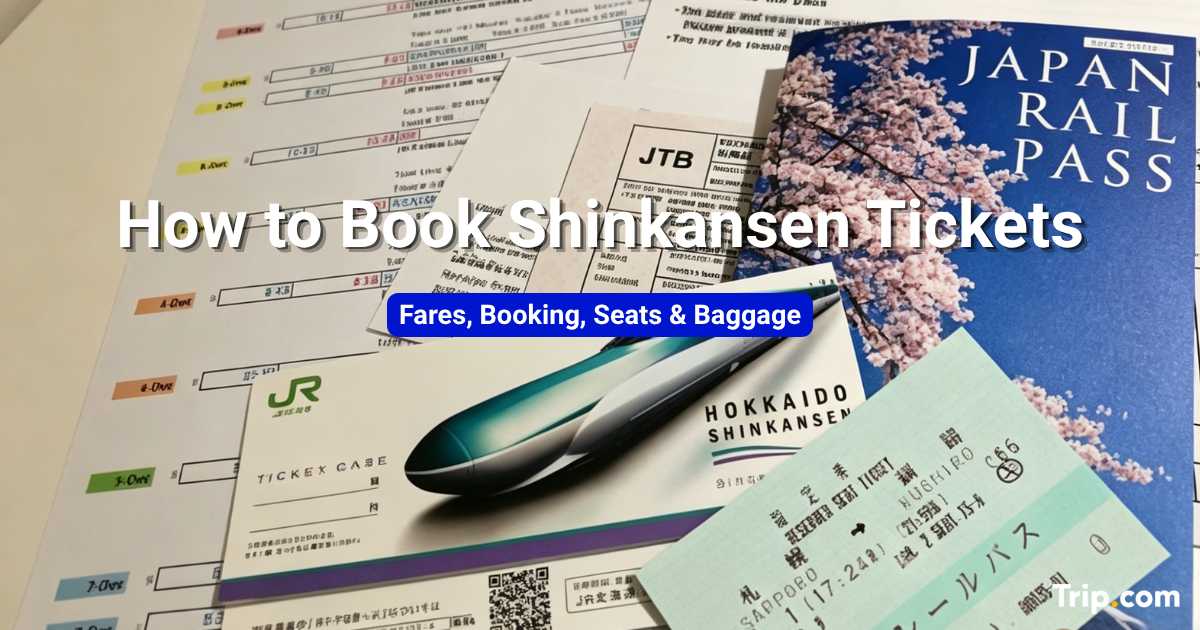 How to Book Shinkansen Tickets Online?