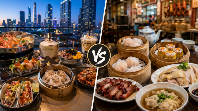Shenzhen vs Guangzhou Food