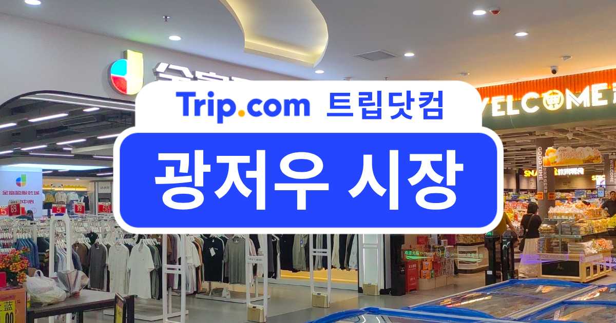 광저우 시장 여행기 - 도매 쇼핑 천국에서 꼭 가봐야 할 시장 | 트립닷컴