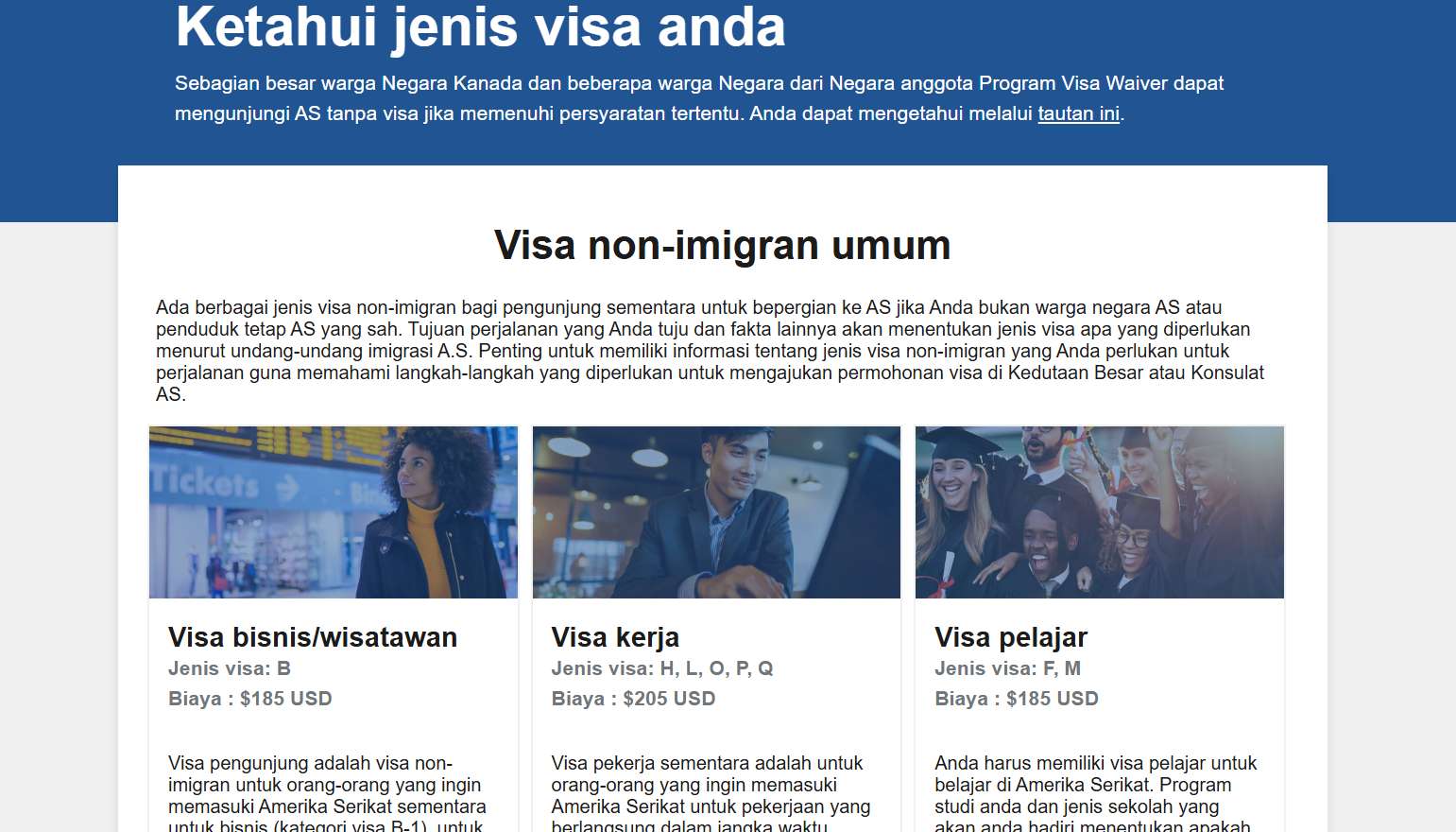 Prosedur Pengajuan Visa Amerika Secara Online