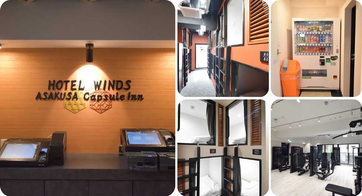 HOTEL WINDS ASAKUSA Capsule Inn