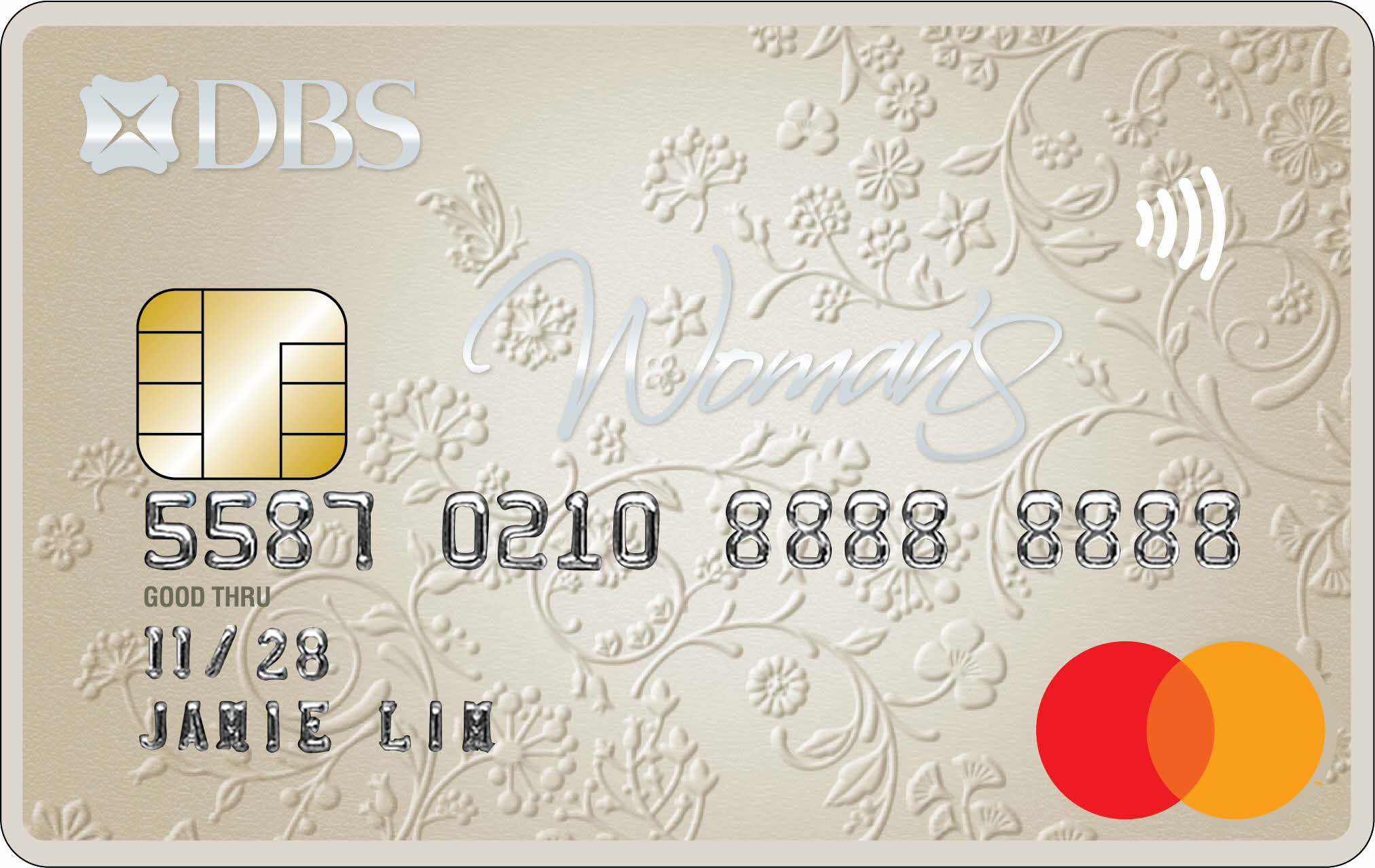 DBS woman's world card
