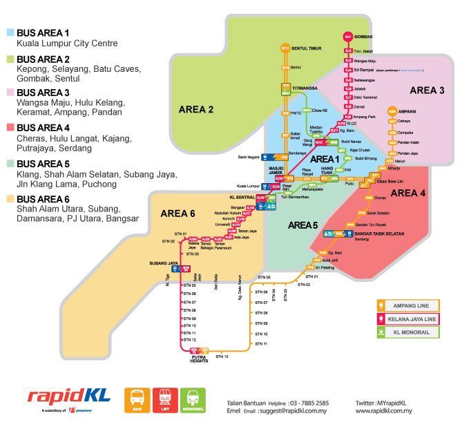 Rute Rapid KL Bus