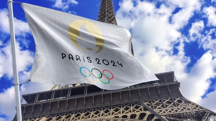 2024 Paris Olympic Flag