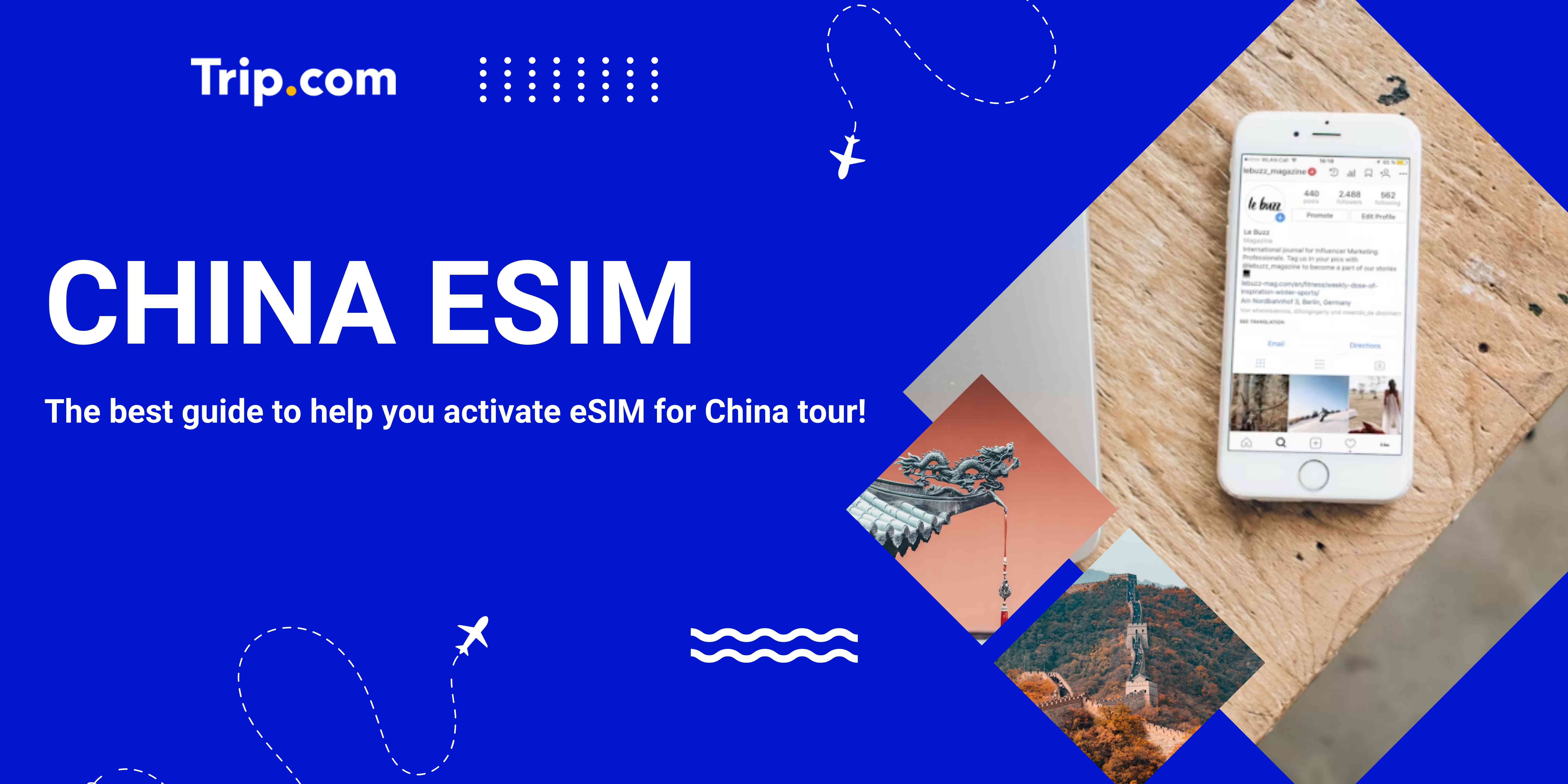 Best China eSIM: Trip.com Travel eSIM