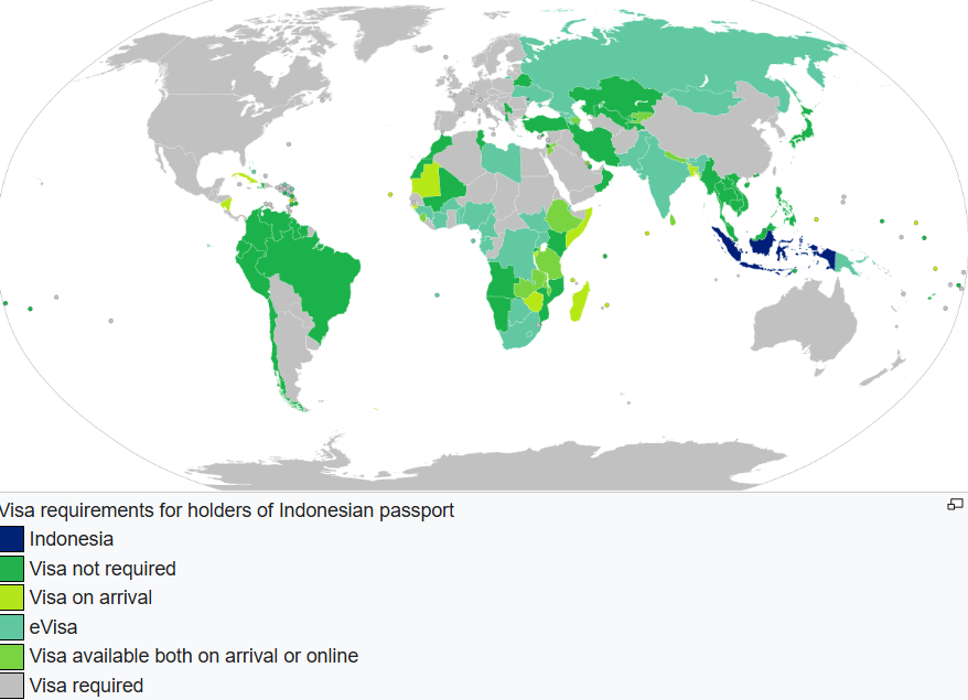 Daftar Negara Bebas Visa untuk Pemegang Paspor Indonesia (2025)