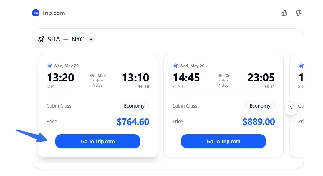 What should I check before booking a flight or train?