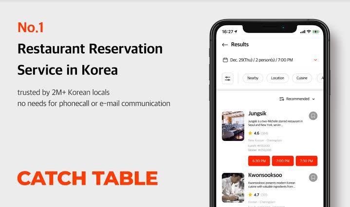 South Korea Catchtable