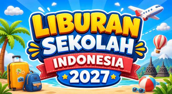 Jadwal Liburan Sekolah 2027 di Indonesia | Trip.com