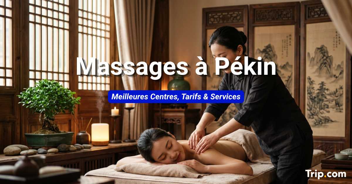 Massages à Pékin : types, tarifs et adresses