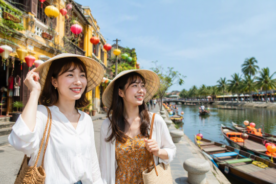 ベトナムを旅する日本人