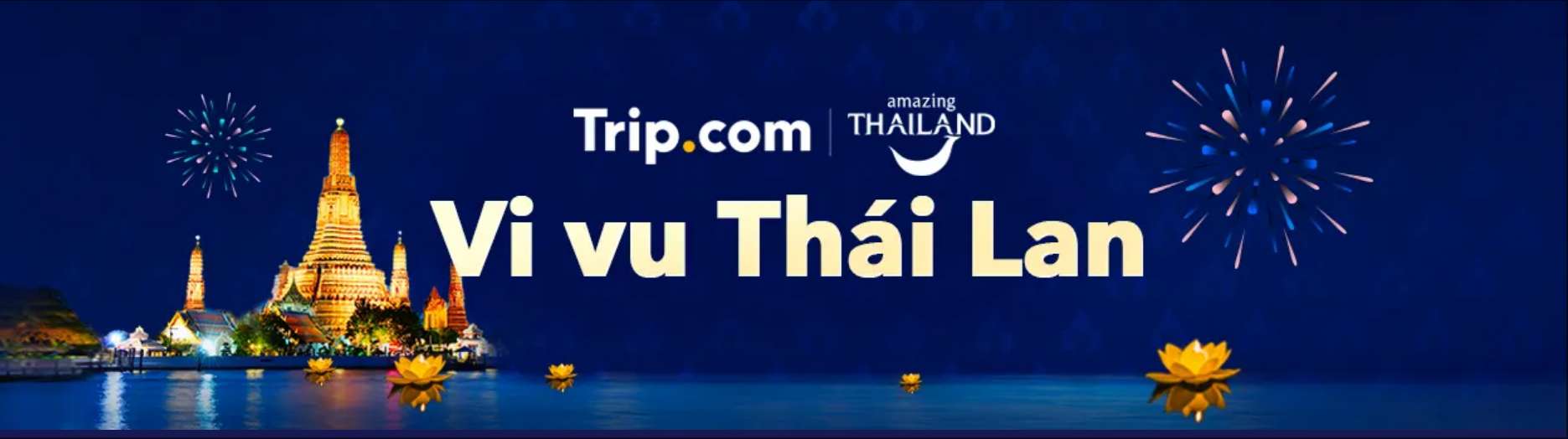 Trip.com Mã ưu đãi: Vi vu Thái Lan