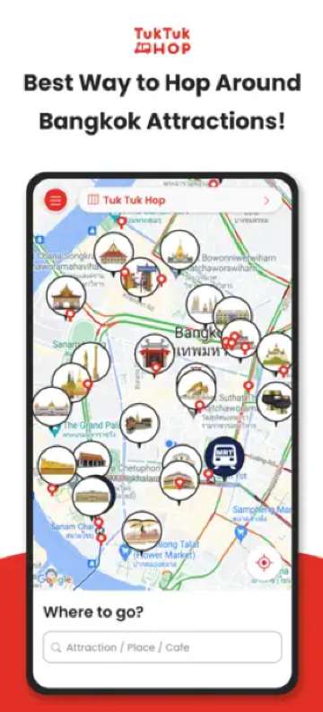 TukTuk App Pin Location
