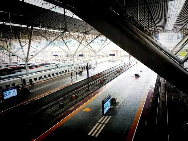 Shenzhen North Railway Station Boarding