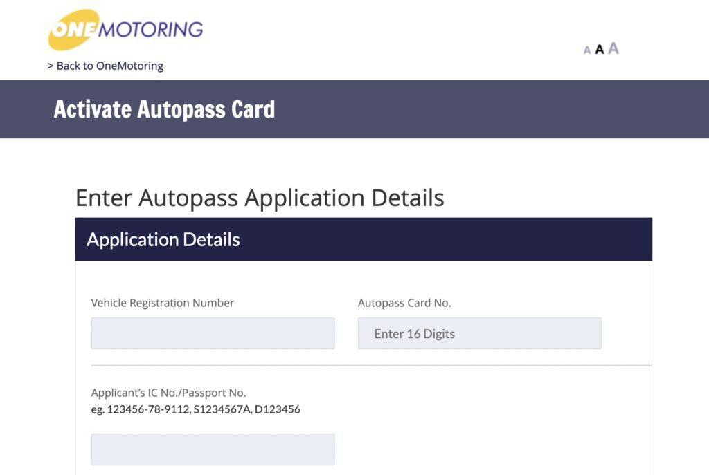 How to Renew Autopass Singapore 7