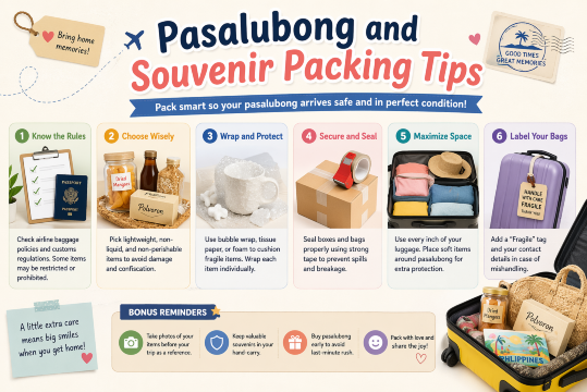 Pasalubong and Souvenir Packing Tips