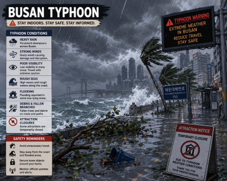 Busan Typhoon Cause