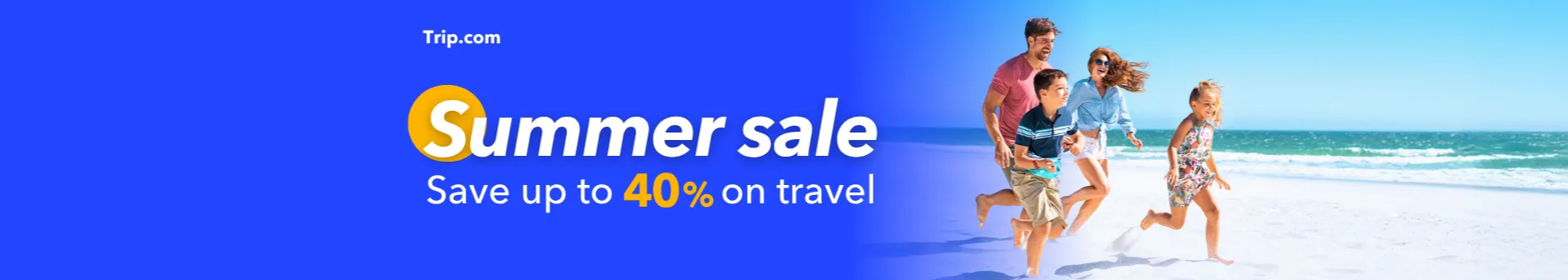 Trip.com Promo Code USA: Trip.com Summer Sale – Save Up to 40% on Flights, Hotels & More!