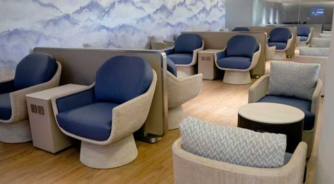 Mabuhay First Class Lounge at Manila Aiprort