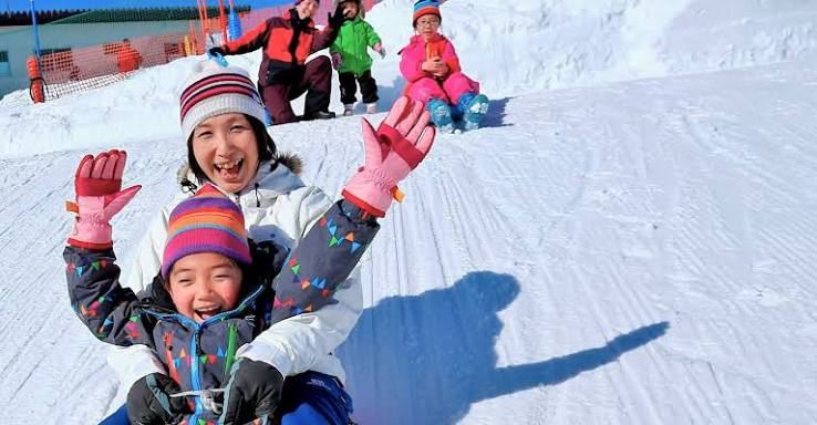 Ski with children