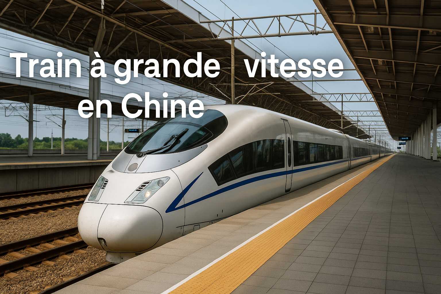 Train à grande vitesse en Chine