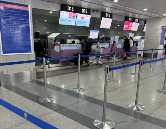 福州空港での乗り継ぎの手順