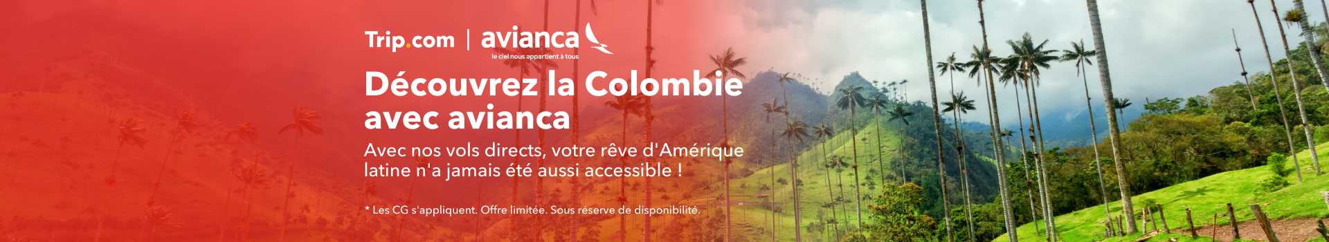 Explorez la Colombie avec avianca