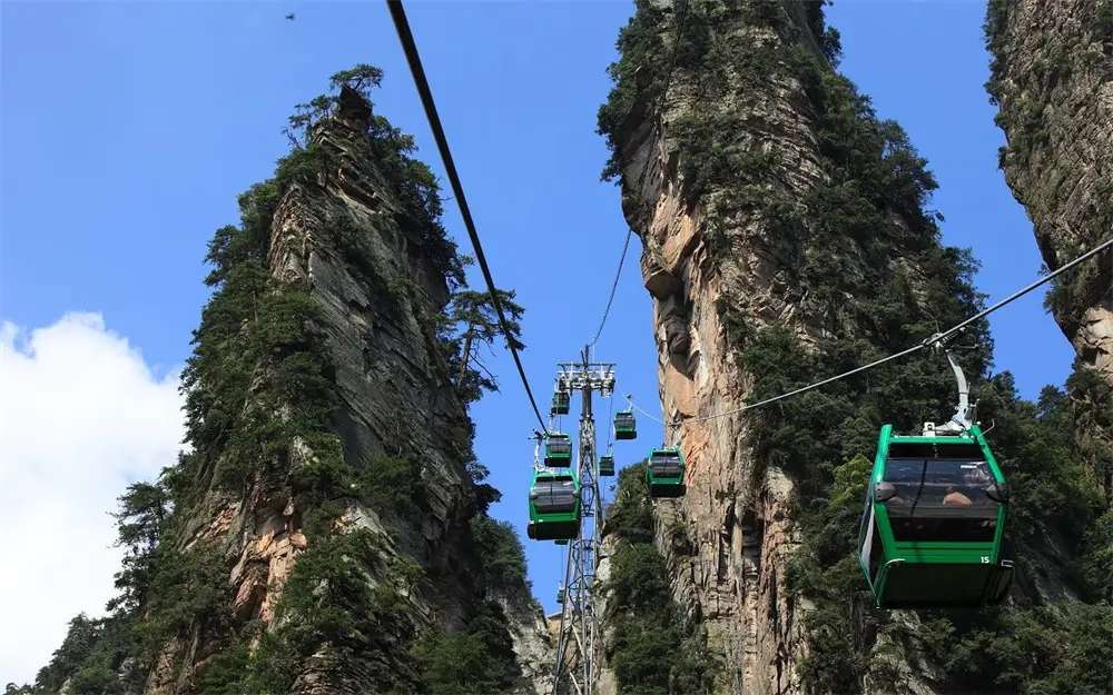 Zhangjiajie National Forest Park Cable Car