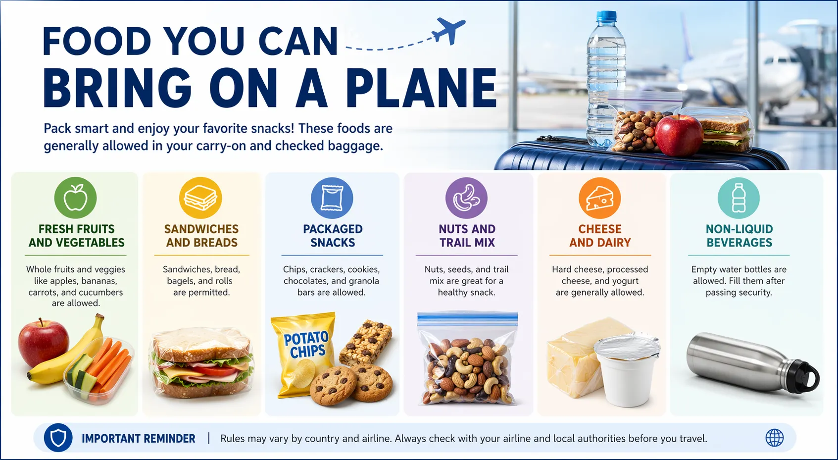 What Food Can You Bring on a Plane?