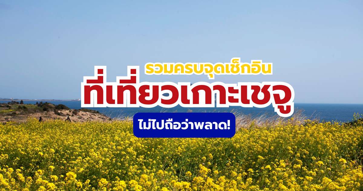 แนะนำที่เที่ยวเกาะเชจู 2569 แจกพิกัดตามรอยส้มหวาน  | Trip.com