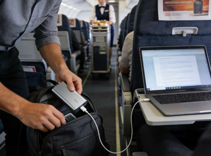 What You Are Not Allowed to Do with Power Banks on Planes？