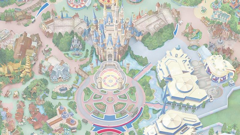 Recommended Viewing Areas for the Villains' Halloween "Into the Frenzy" Show