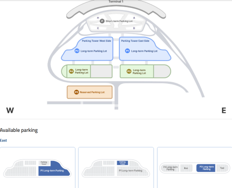 Incheon T 1 Long term Parking