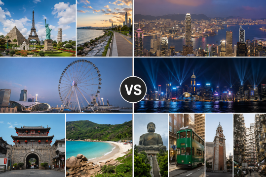 Shenzhen vs Hong Kong attractions