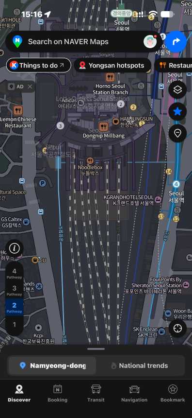 How to Use Naver Map in Korea