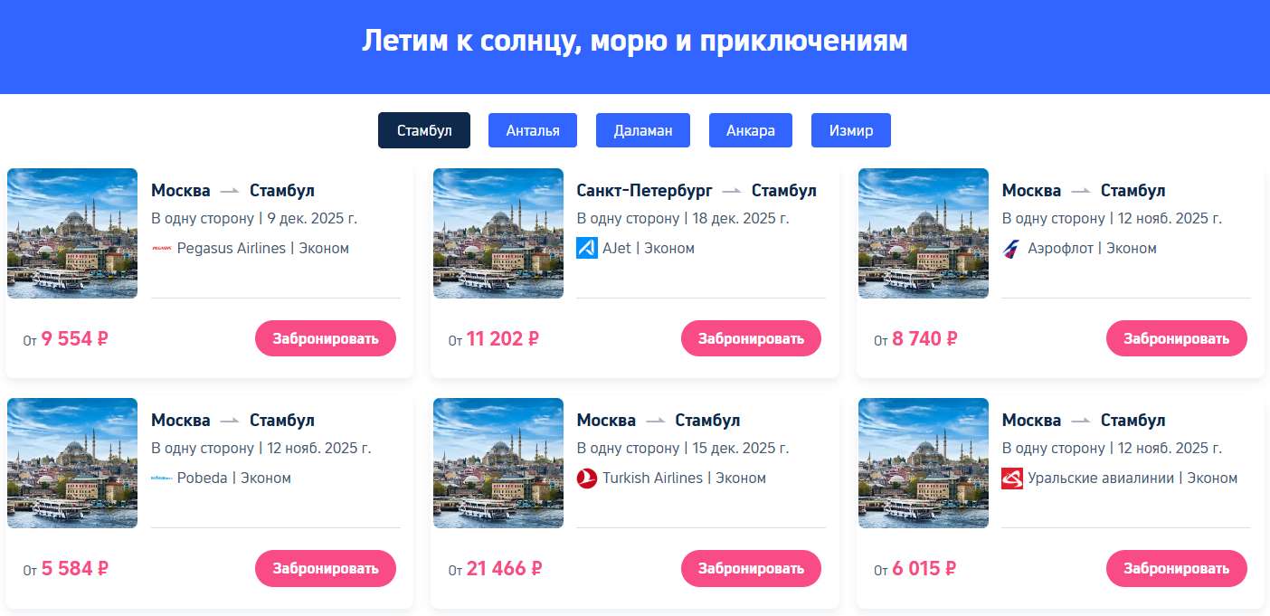 Солнечная Турция