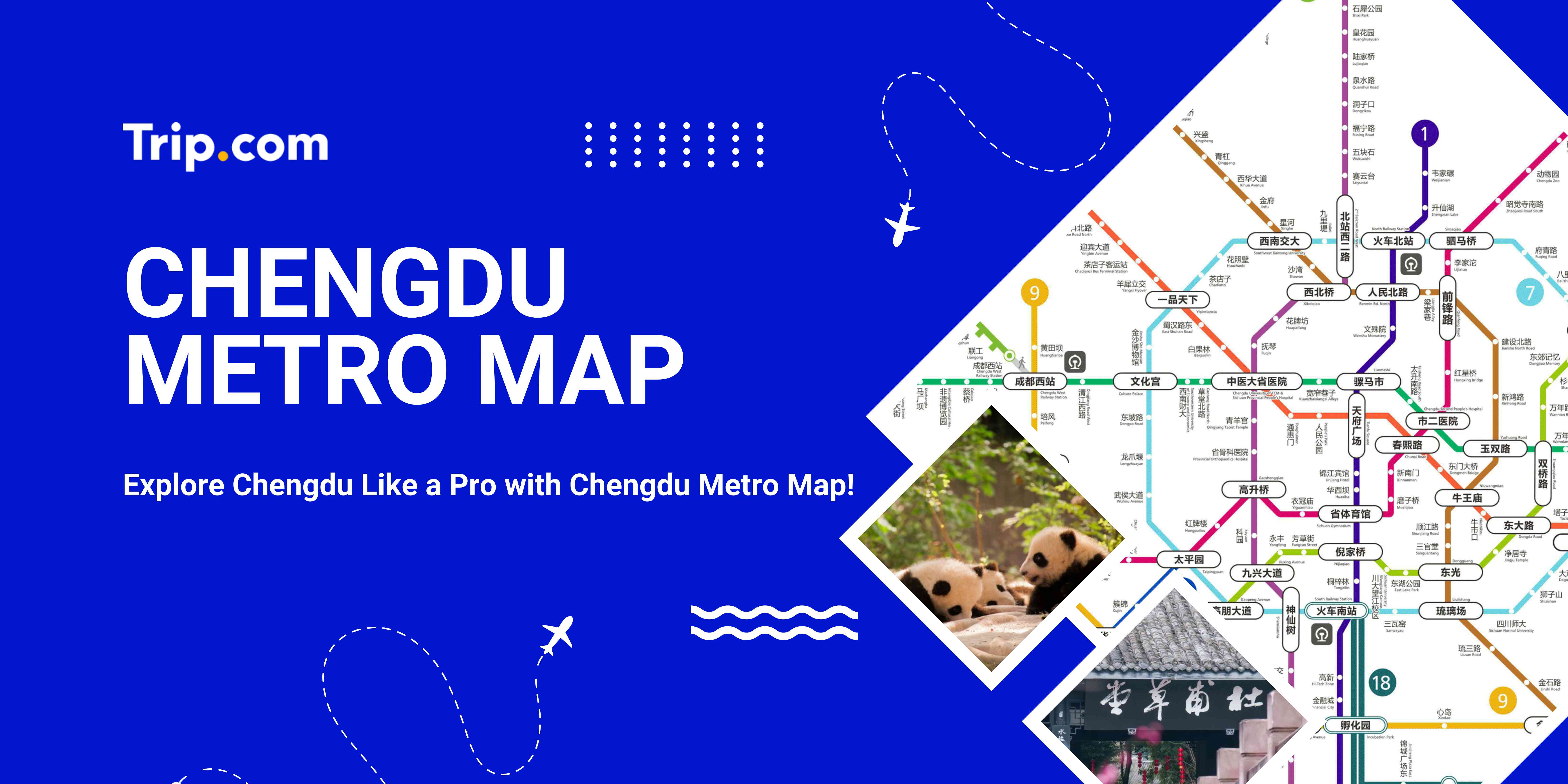 Chengdu Metro Map | Trip.com