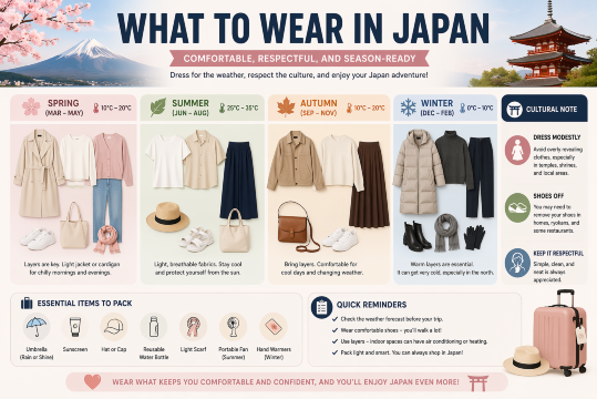 What to Wear in Japan