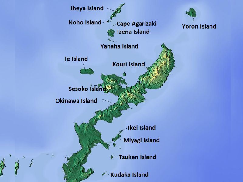 Okinawa Map