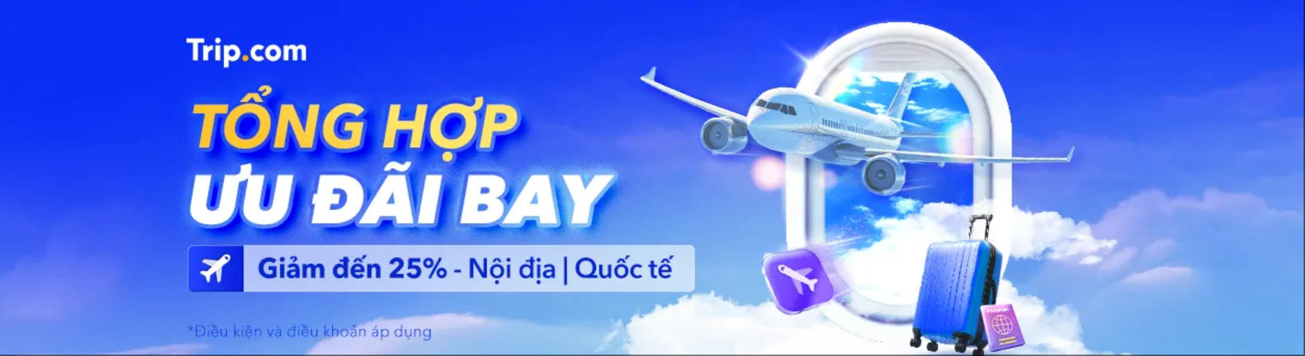 Trip.com Mã ưu đãi: Tổng Hợp Ưu Đãi Bay
