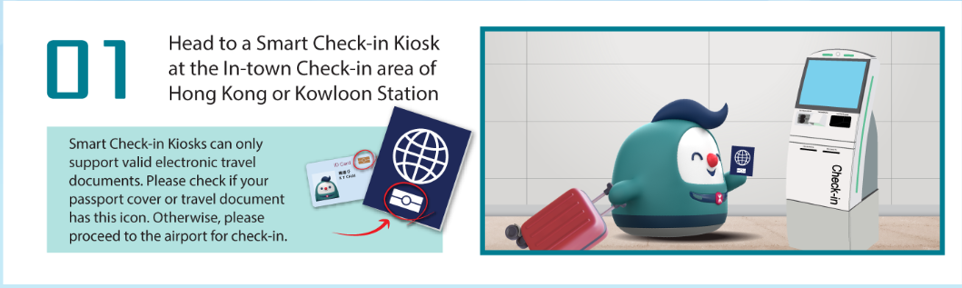 Get Into the Check-In Hall