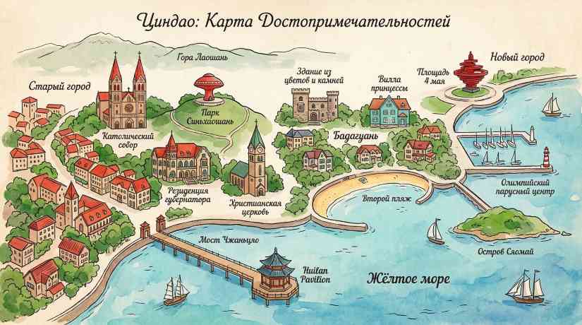 Достопримечательности Циндао