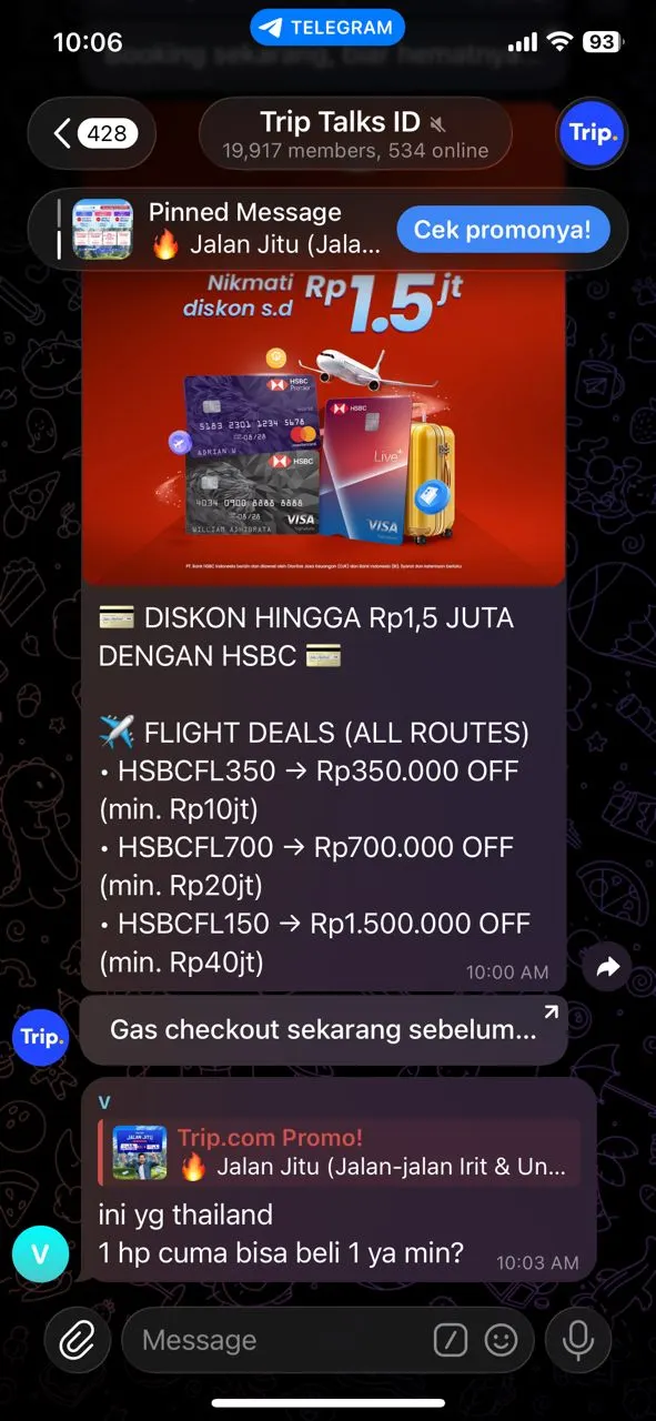 Gabung ke Grup Telegram Eksklusif Kami