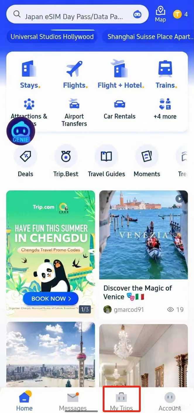 How to Change a Flight Booking on Trip.com
