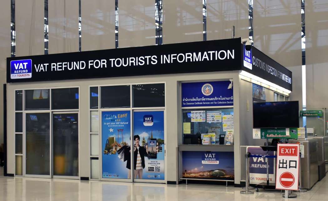 Suvarnabhumi Airport Thailand Tax Refund
