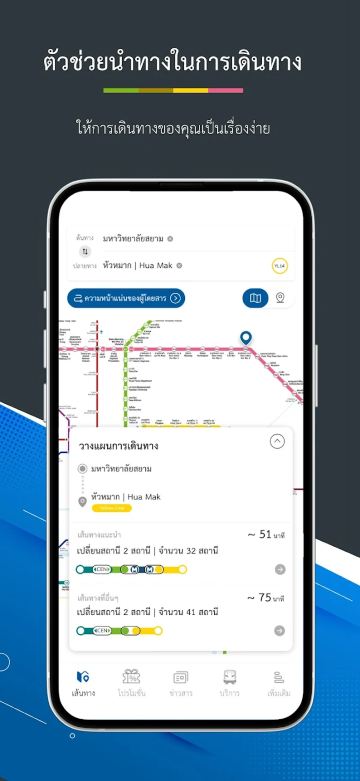 Enter Destination BTS Skytrain