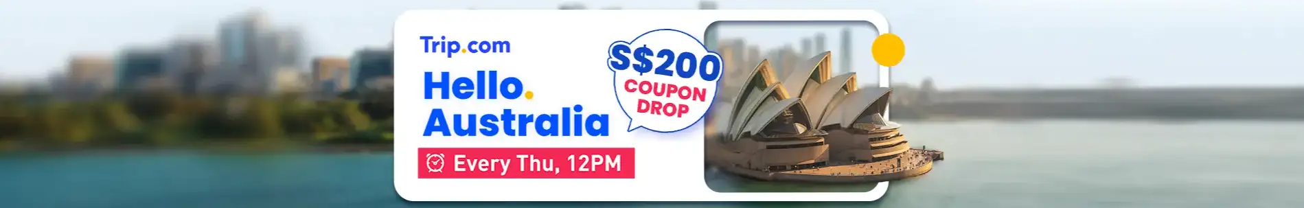 Trip.com Promo Code Singapore: Australia