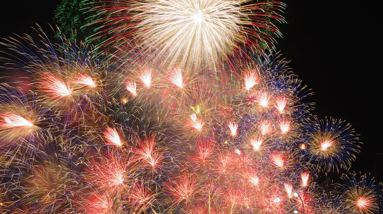 大阪天神祭奉納花火大會